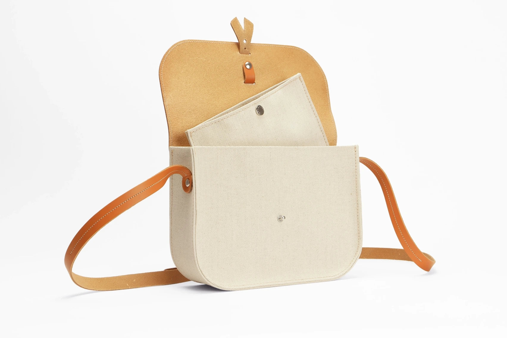 sac à main ouvert en toile lin fabriqué à chauvigny