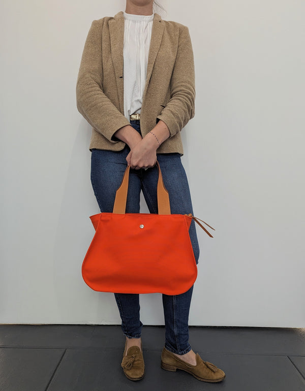 The tote bag - orange 