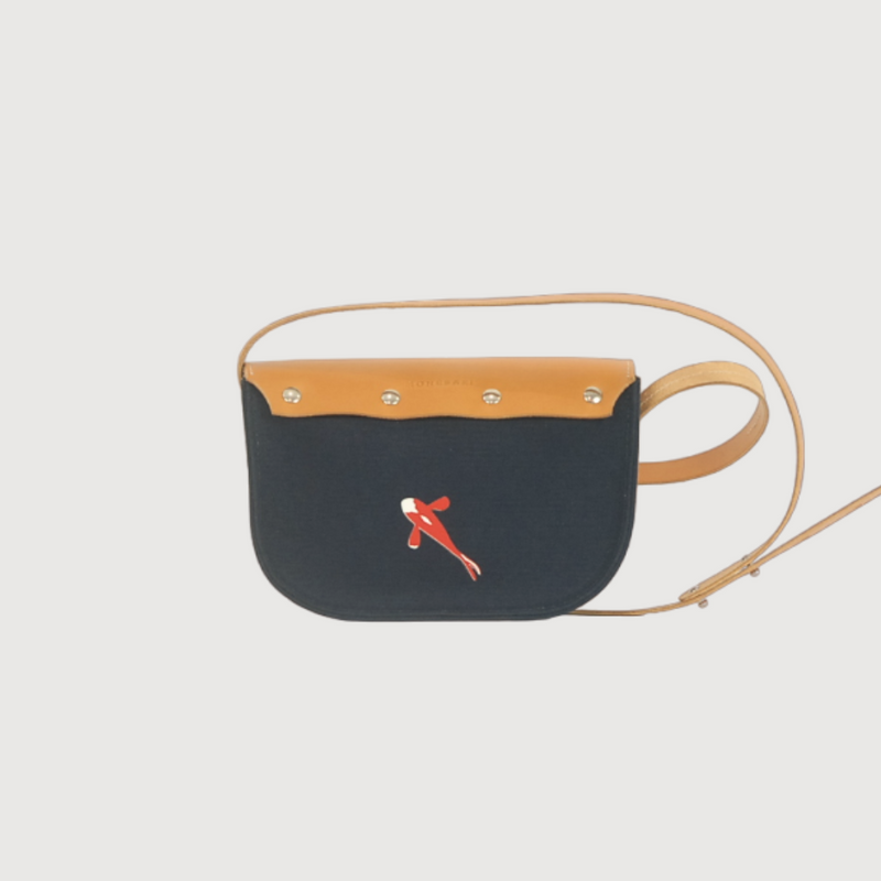 the shoulder bag - small format - koi carp edition 