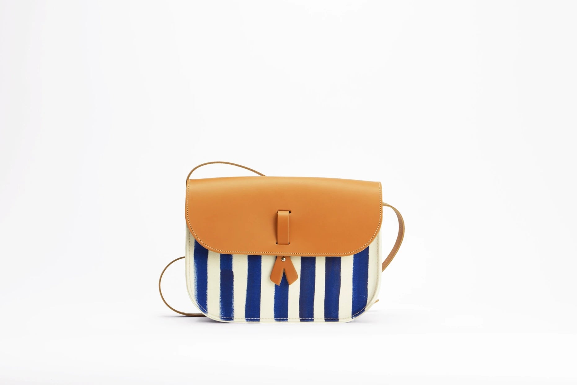 sac à main rayé bleu blanc made in france